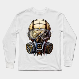 Gas Mask Long Sleeve T-Shirt